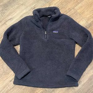 Patagonia Los Gatos 1/4 Zip Grey Womens Medium